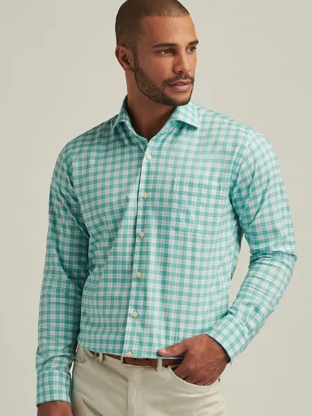 Leader Tattersall Dress Shirt